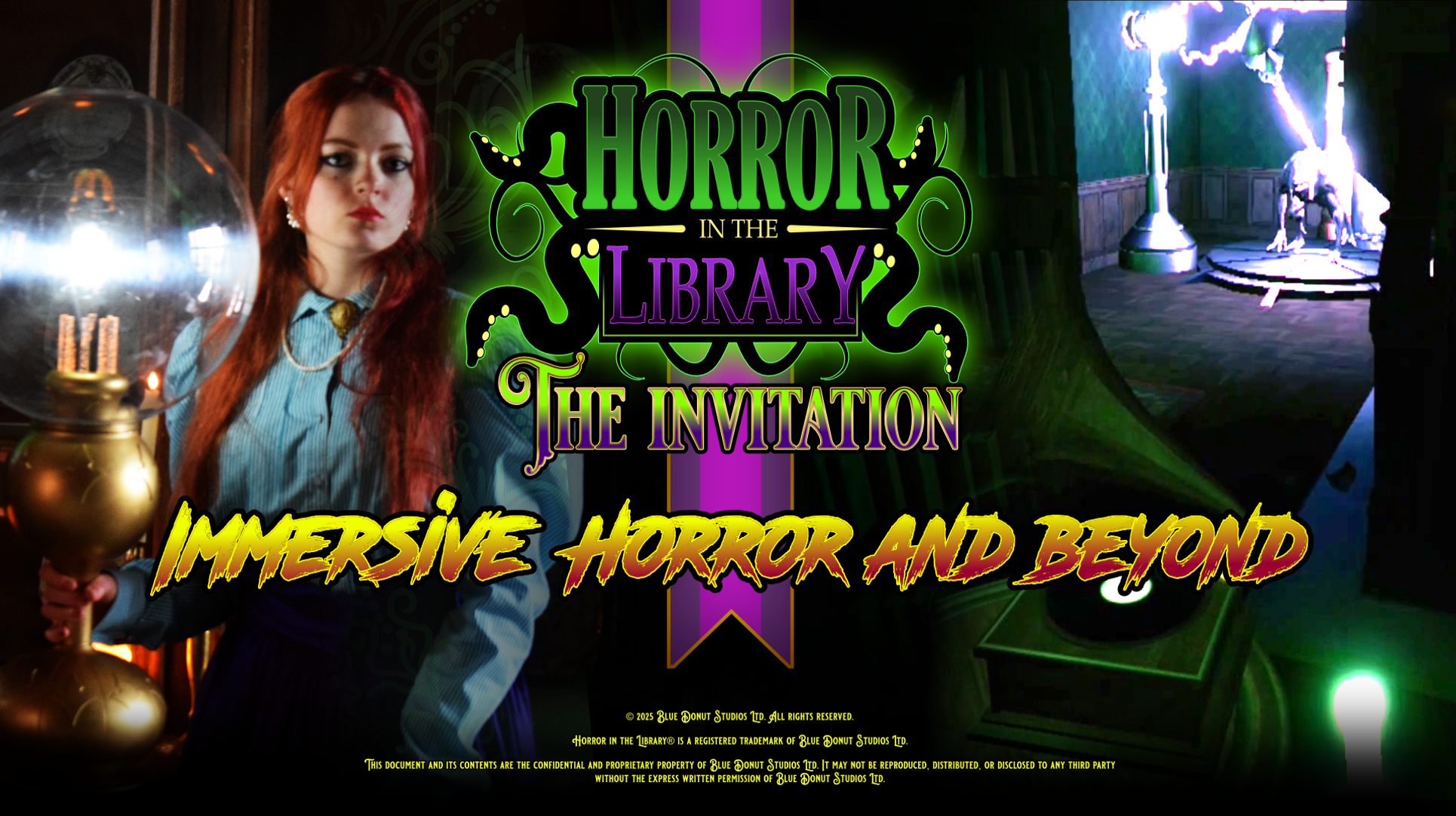 Horror in the Library: The Invitation VR Escape Room Game